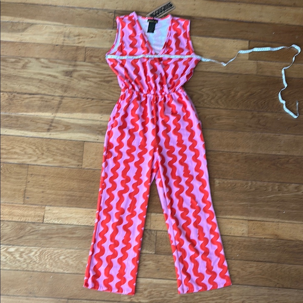 Nooworks Sonny Suit in Pink Squiggle